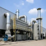 Printing plant VOC treatment system