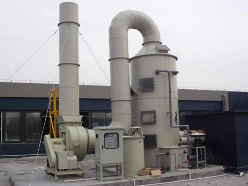 Vertical Scrubber Tower