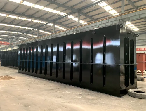 Integrated wastewater treatment equipment production