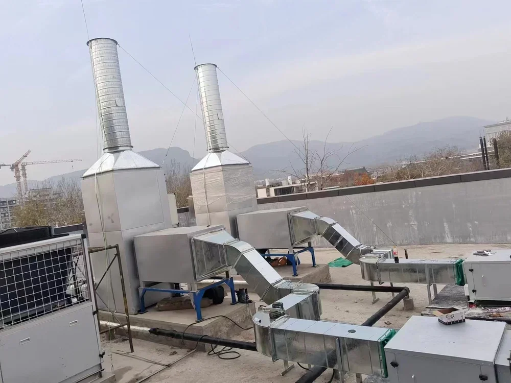Waste gas purification system for Shandong pharmaceutical animal room