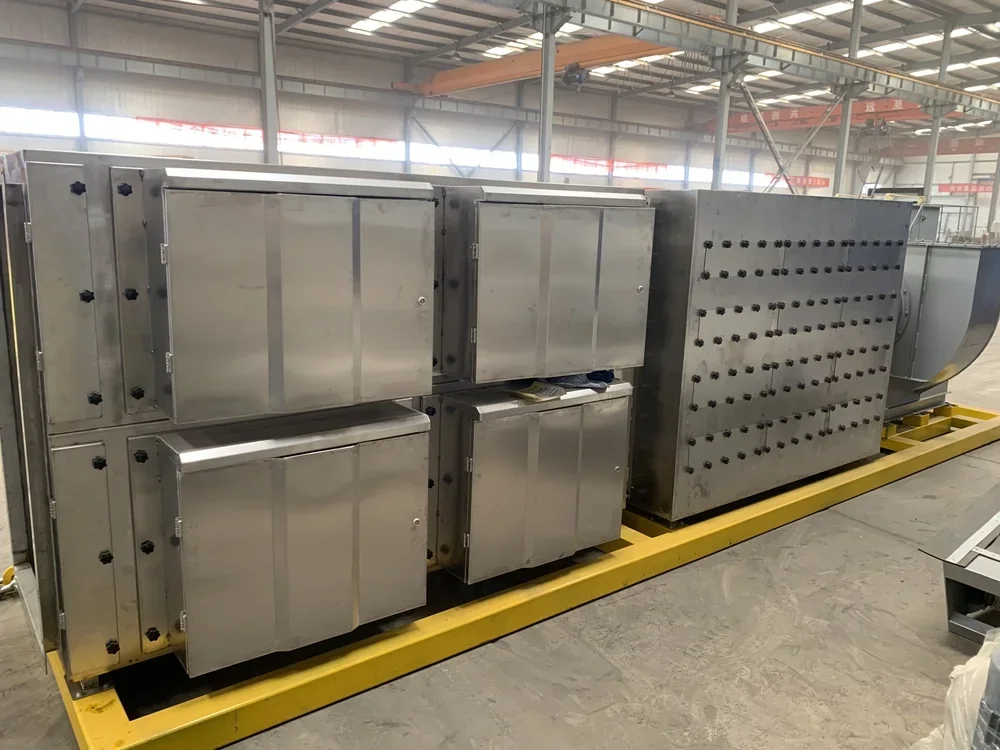 Odor removal system for university SPF animal lab facility