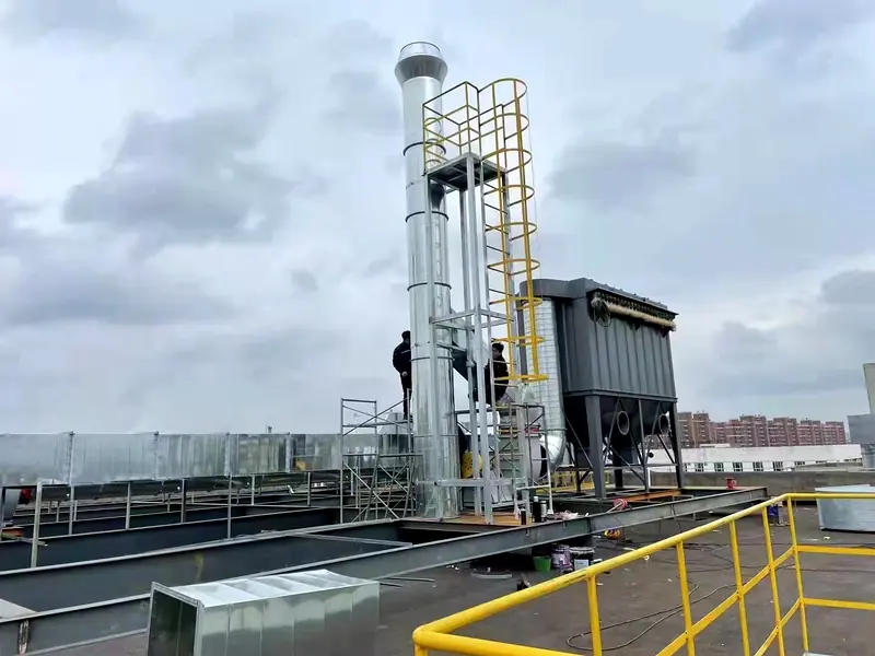 Baghouse dust collection project installation case