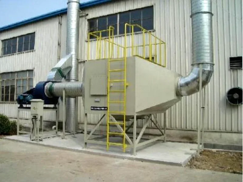 Activated carbon adsorption unit