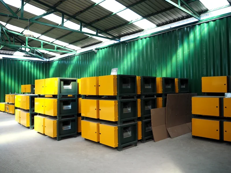 Oil fume purification unit