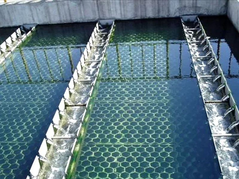 Inclined tube sedimentation tank